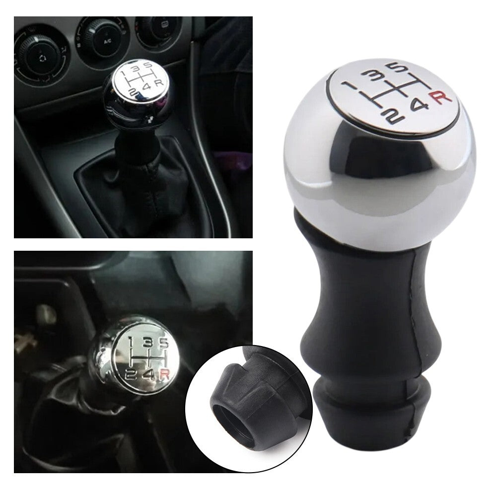 5 Speed Black Gear Shift Knob Lever For- for Peugeot 106 206 306 406 107 207 307 407 v