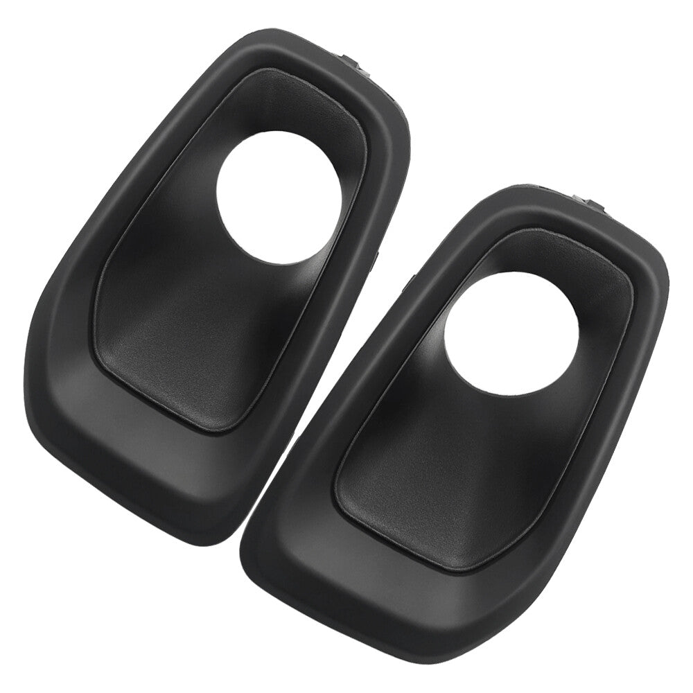 2Pcs Front Left+Right Bumper Fog Lights Bezel Cover For 2015-2018 Renegade