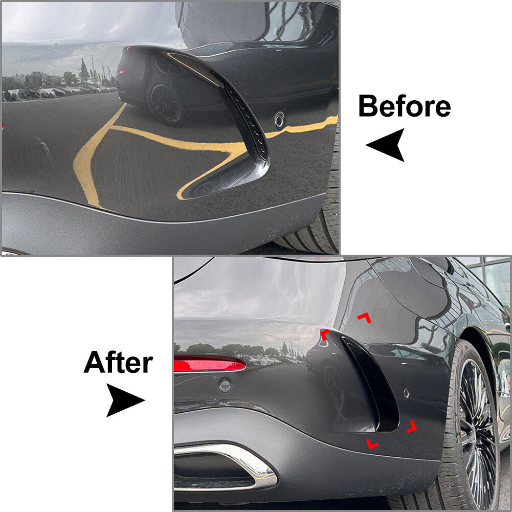 Rear Bumper Side Spoiler for Mercedes-Benz CLE Coupe C236 2024+ 2024