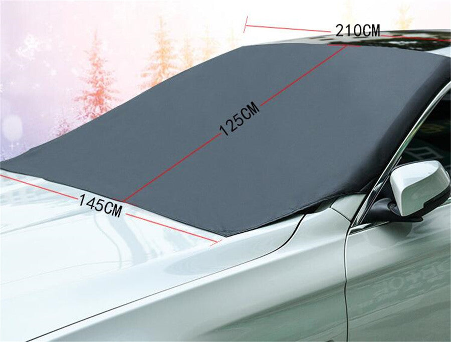Magnetic Car Windshield Summer UV rays Sunshade Snow Cover Frost Guard Protector Q