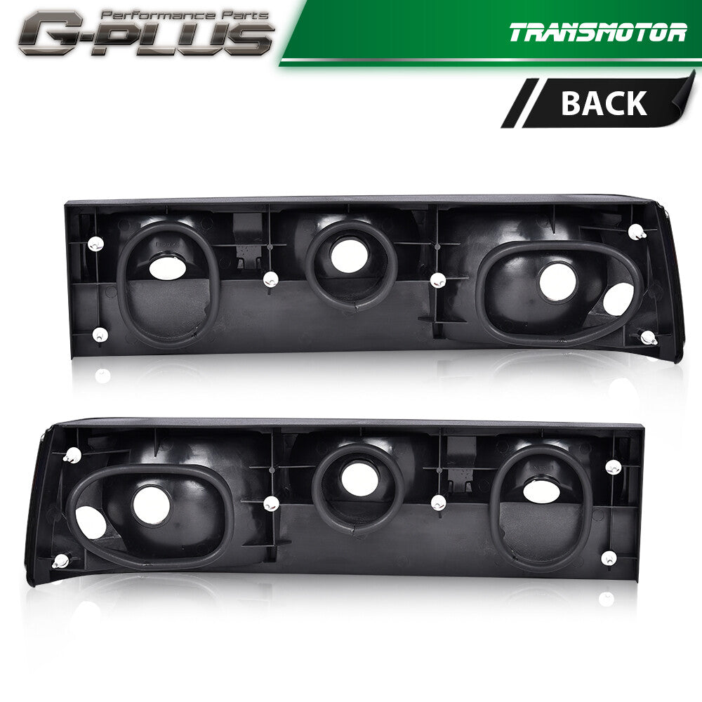 Smoked Lens Rear Tail Lights Does Not Include Bulbs Fits for Mustang 1987 - 1993 - v