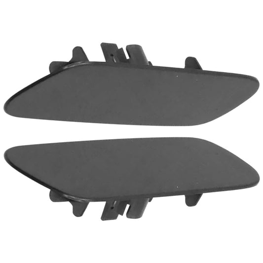 Pair Fit For RX350 RX450 2016-2019 Headlamp Washer Sprayer Jet Nozzle Cover Cap Q