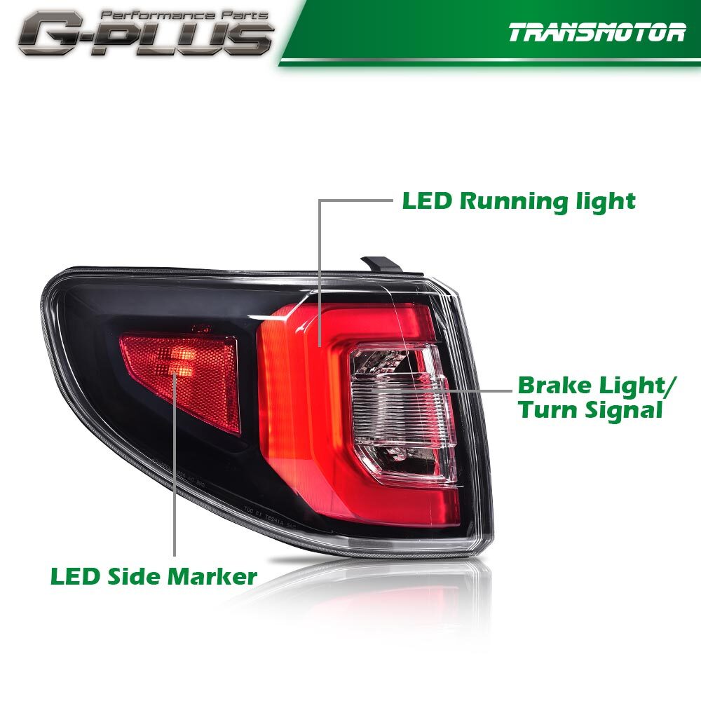 Tail Lights fit for Jim West 13-16 Acadia Taillamp Brake Lights Left Light Driver Side - v