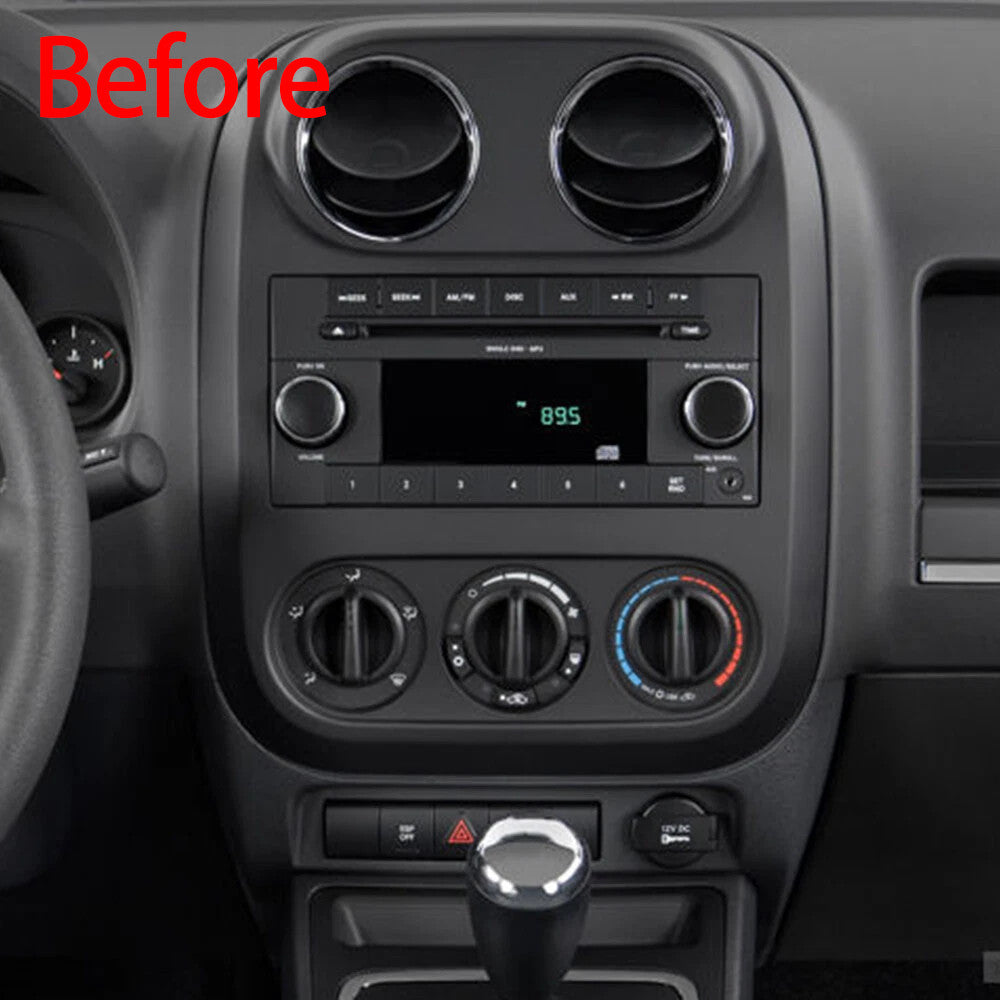 Android Auto Carplay for Jeep Compass 2009-2011 Stereo Car Radio Screen GPS Navi