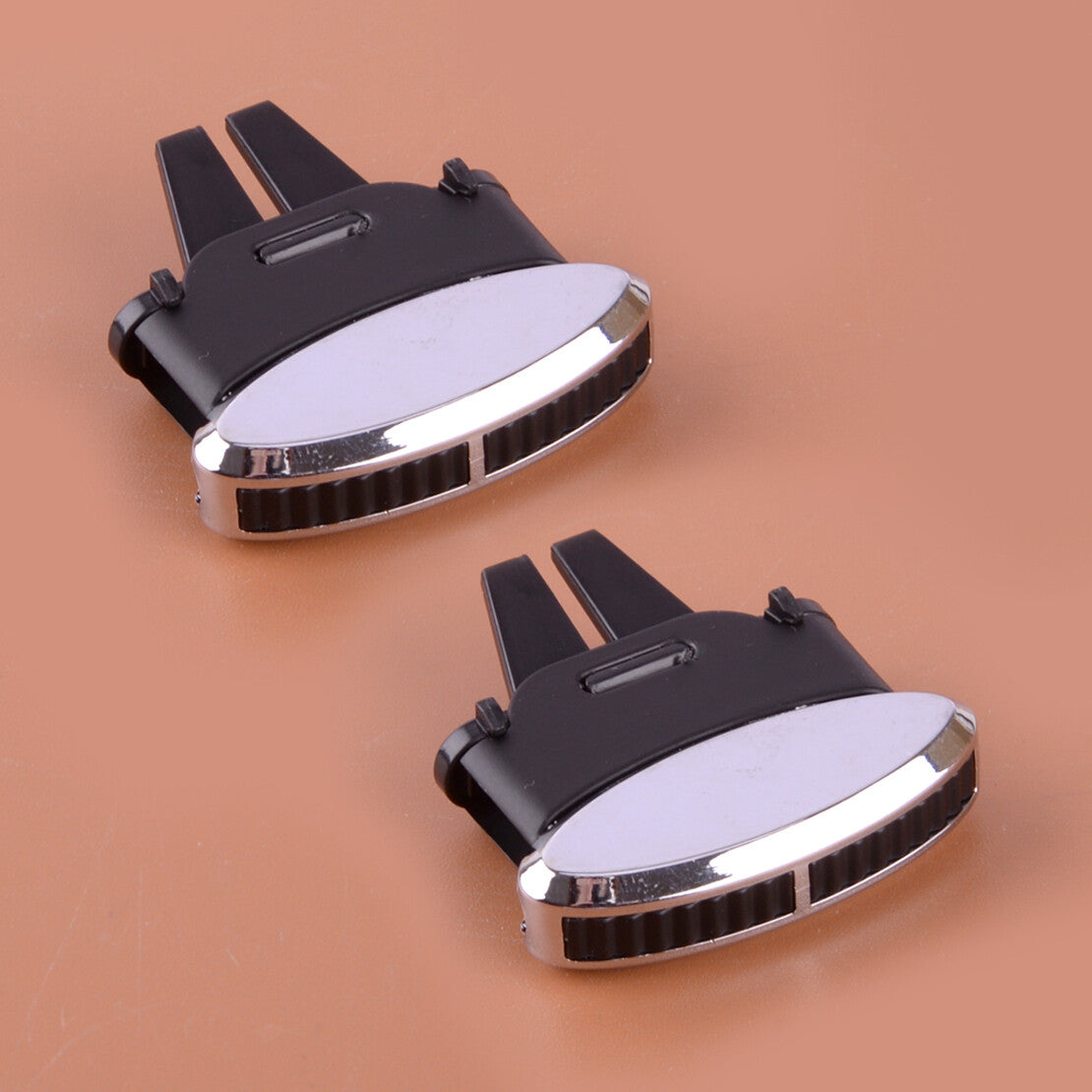 2x Front A/C Air Vent Outlet Paddle Clip Set Fit For Quattroporte 2004-2012 v