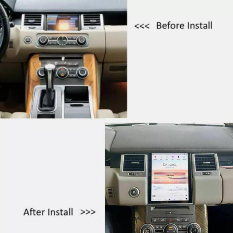 for Tesla -style screen radio for Land Rover for Range Rover Sport 2009 - 2013 Android 13.0