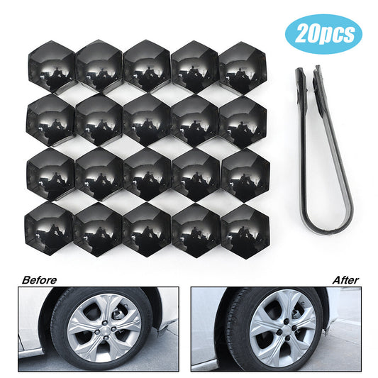 20PCS 17mm Car Hub Screw Cover Auto Wheel Nut Caps Bolt Rims Car Accessories Q