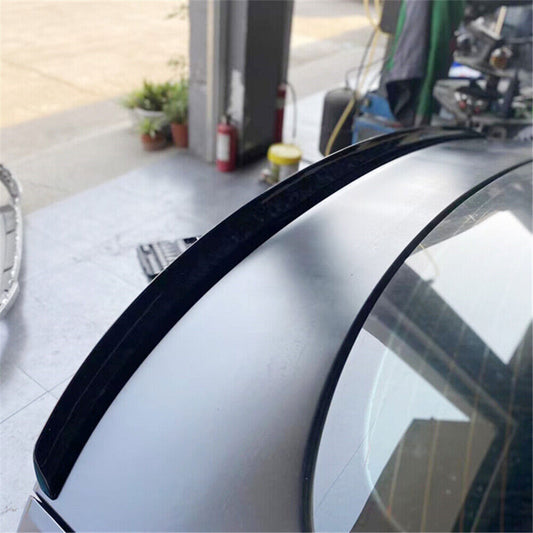 for AUDI A5 S5 4-Door GLOSSY BLACK REAR DOOR TAIL TRUNK SPOILER WING LIP 20-22 B n