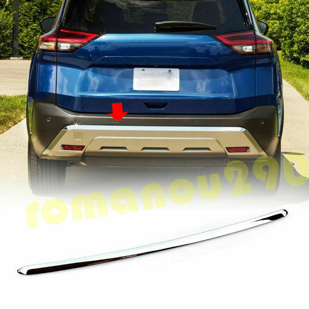 for Nissan Rogue 2021-2023 Chrome Front/Rear Bumper Body Side Molding Cover Trim