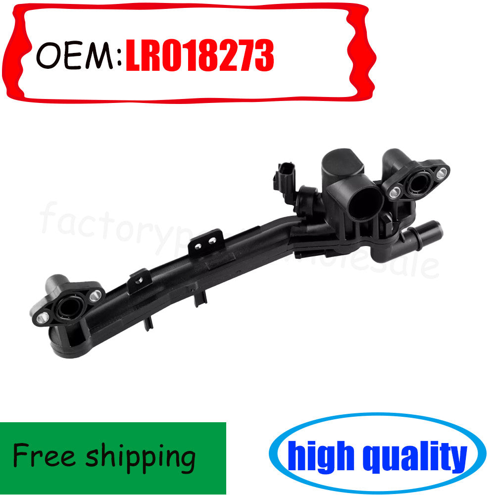 Coolant Flange Outlet Pipe with Temp Sensor LR018273for for Land Rover LR4 RR Sport n