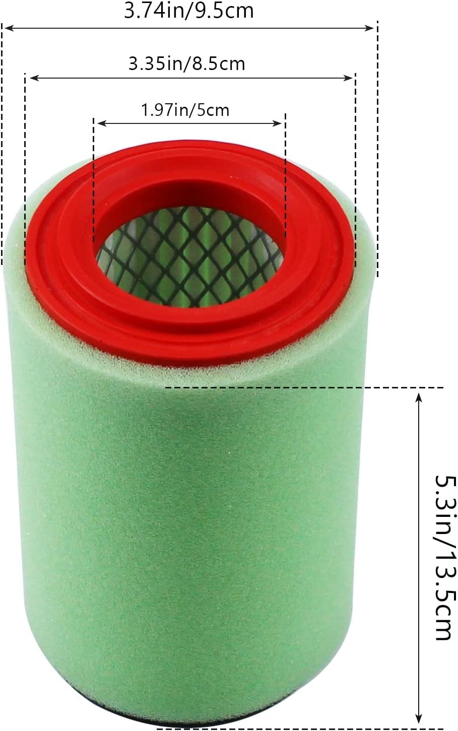 Air Filter for Yamaha Big Bear250 400 YFM400F Bear Tracker 250 Bruin 250 2x4 4x4