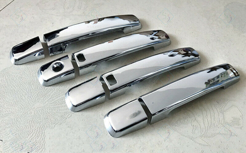 for Nissan Altima Sentra Qashqai 2007-2013 ABS Chrome Door Handle Cover Trim