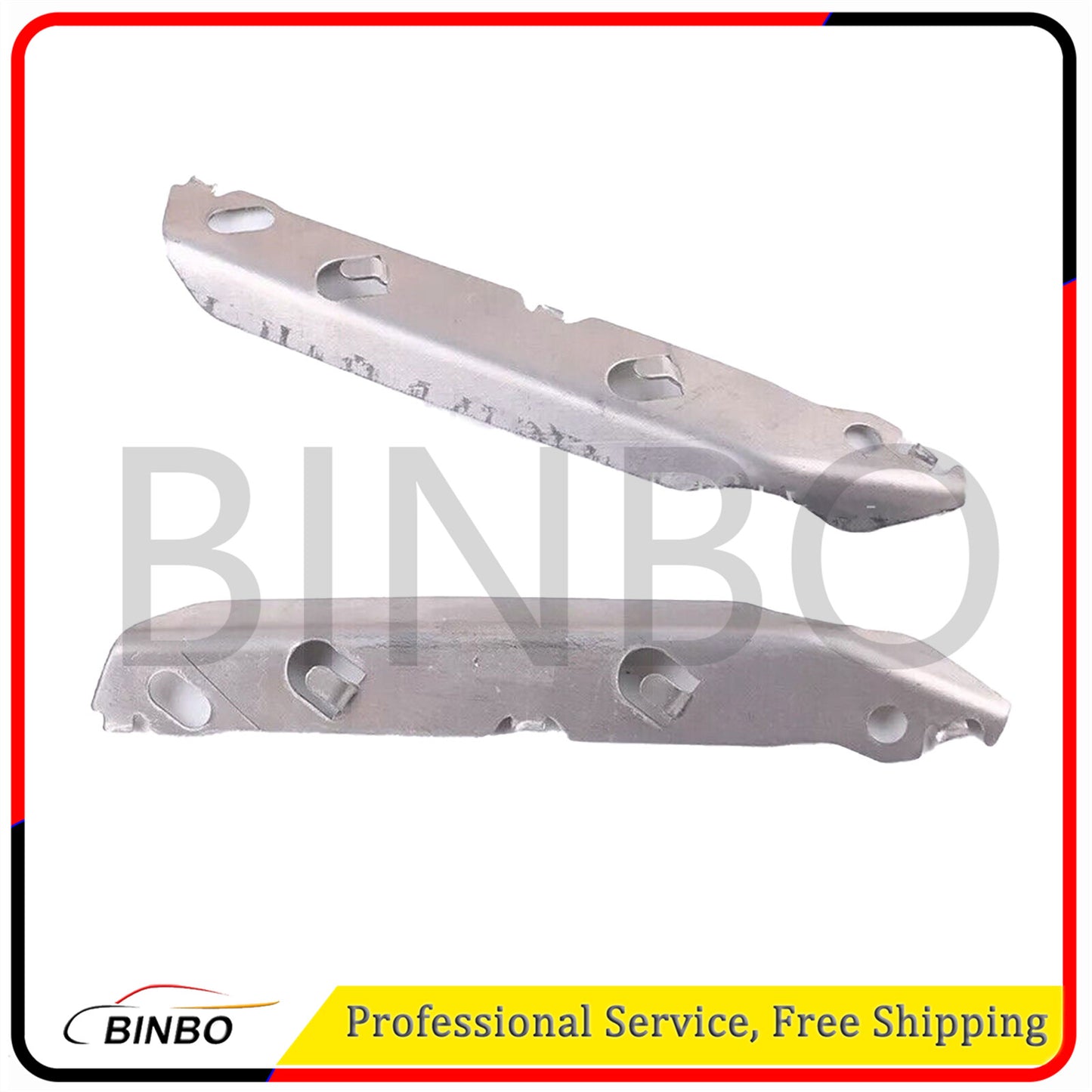 for BMW E90 E91 2006-11 Pair Front Bumper Cover Insert 51117134097 51117134098 Q