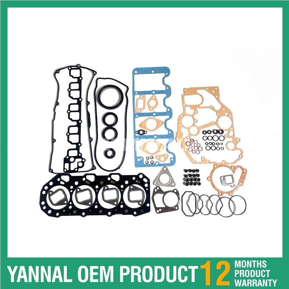 4JX1 Full Gasket Kit for Isuzu Engine Parts -