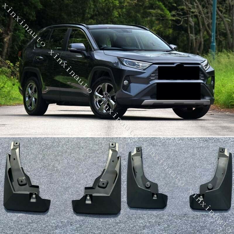 4P FrontRear mudguard Mud Flaps Fender Splash Guards for Toyota RAV4 2019-2023