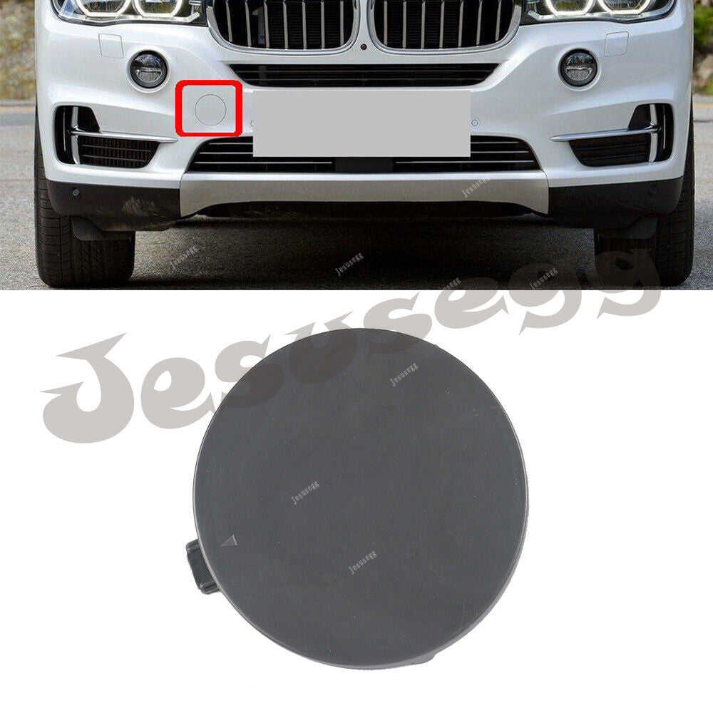 Left Side Front Bumper Tow Hook Cover Tow Eye Cap for BMW F15 for X5 2013 2014 Q