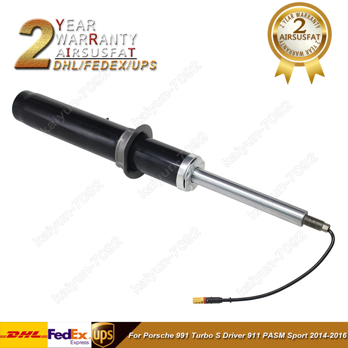 Front Left/Right Shock w/EDC for Porsche 991 Turbo S Driver 911 PASM Sport 14-16