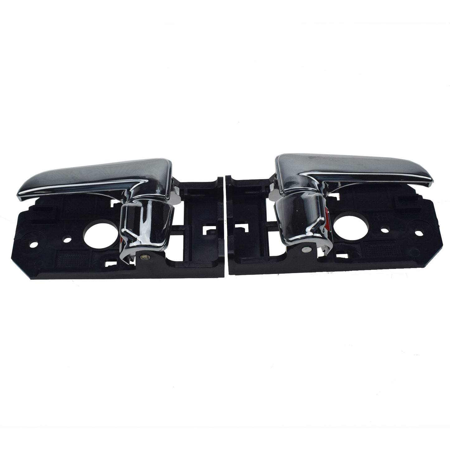 4-piece set of chrome-plated front, rear, left, and right interior door handles suitable for 2004-09 for Kia Spectra- n