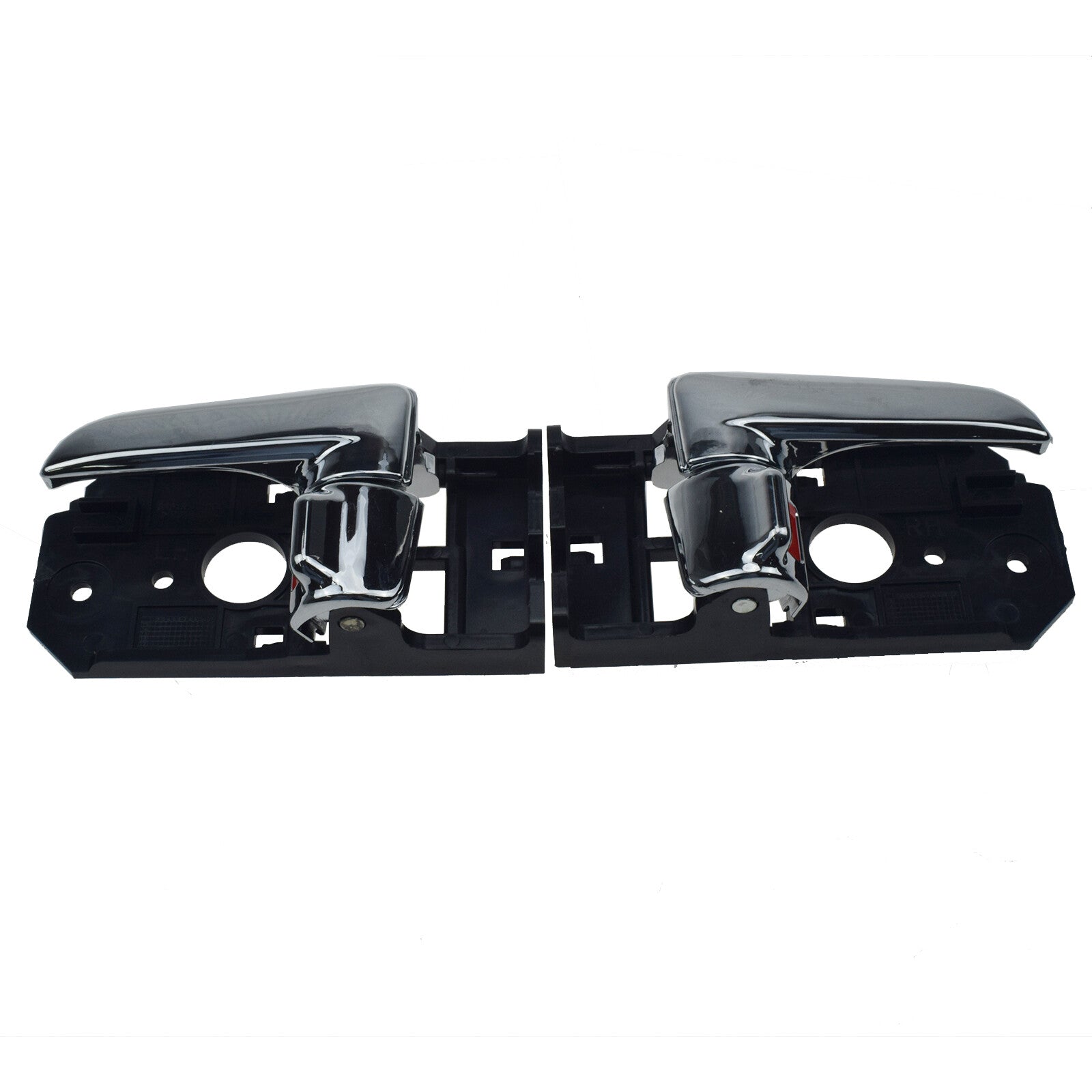 4-piece set of chrome-plated front, rear, left, and right interior door handles suitable for 2004-09 for Kia Spectra- n