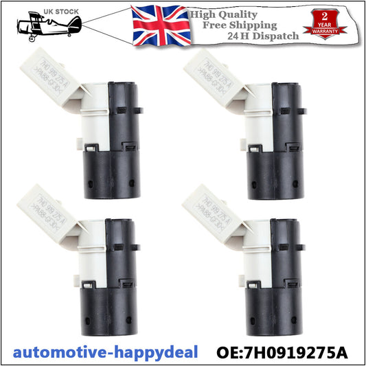 4XFront  Rear Ultrasonic Parking Sensor PDC for Audi A3 A4 S3 S4 RS4 7H0919275D