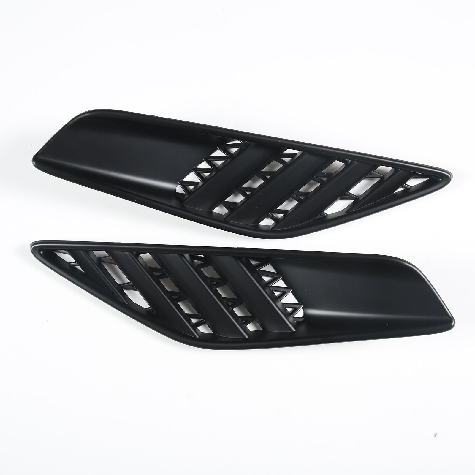 Black Front Bumper Fog Lamp Protector Cover for Range Rover Sport 2014 - 2017 2015 16- v