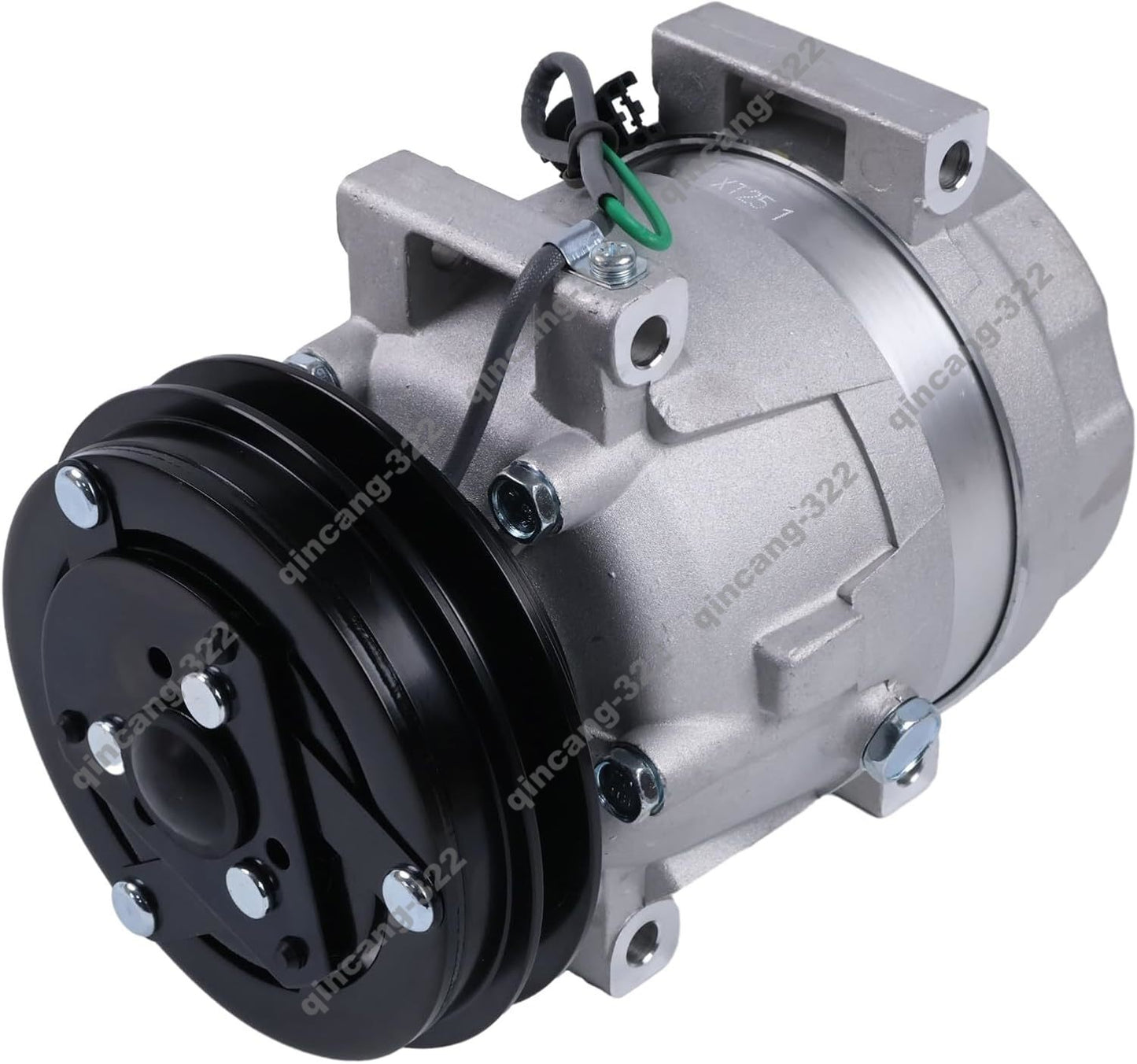 V5 A/C Compressor 11Q6-90040 for CASE Wheel Loader 1221E Q