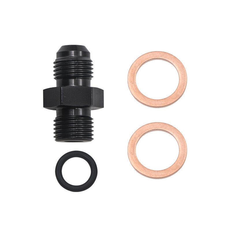 Automotive braided fuel line hose adapter accessories nylon stainless steel universal