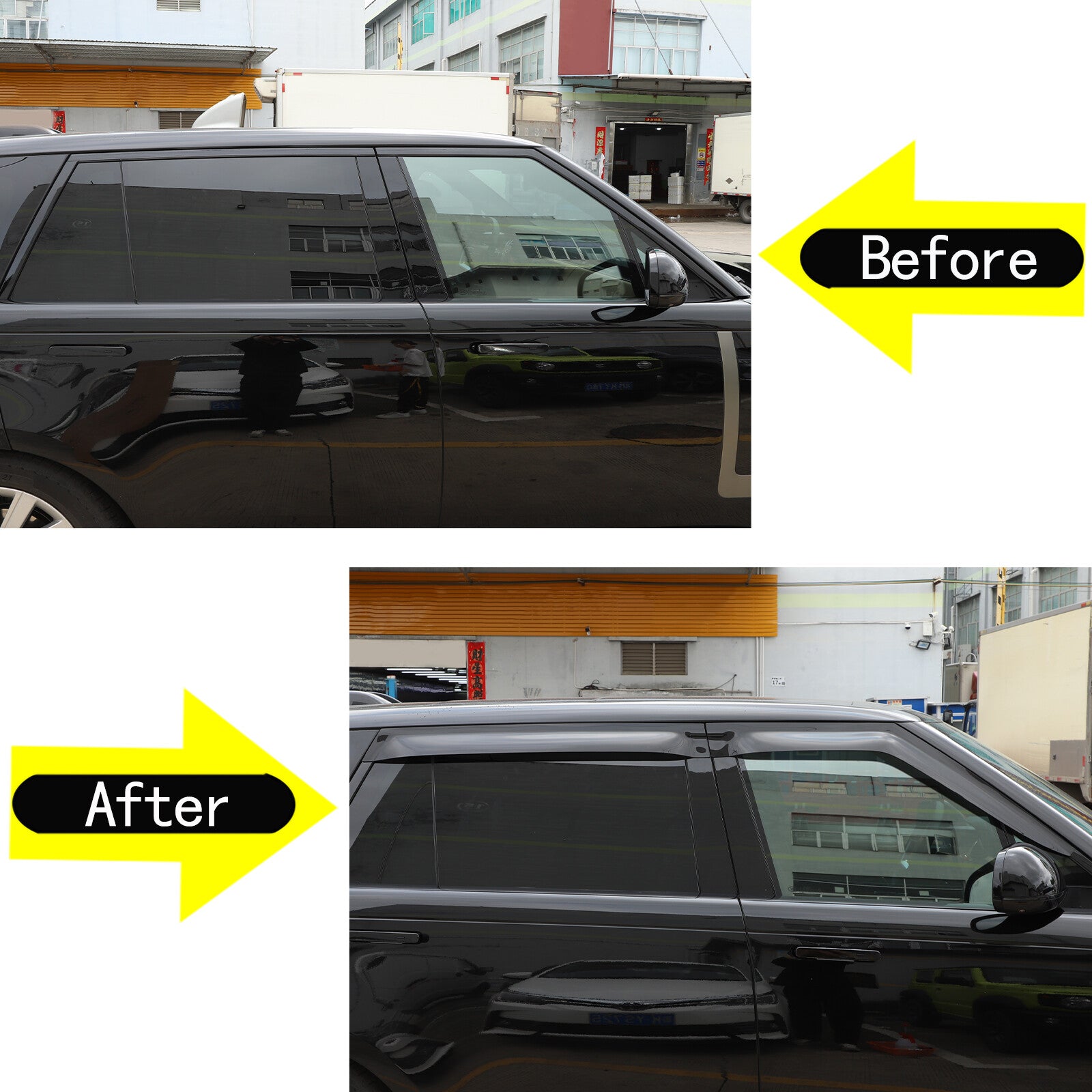 Window sun visor sun deflector protection for Land Rover for Range Rover Executive