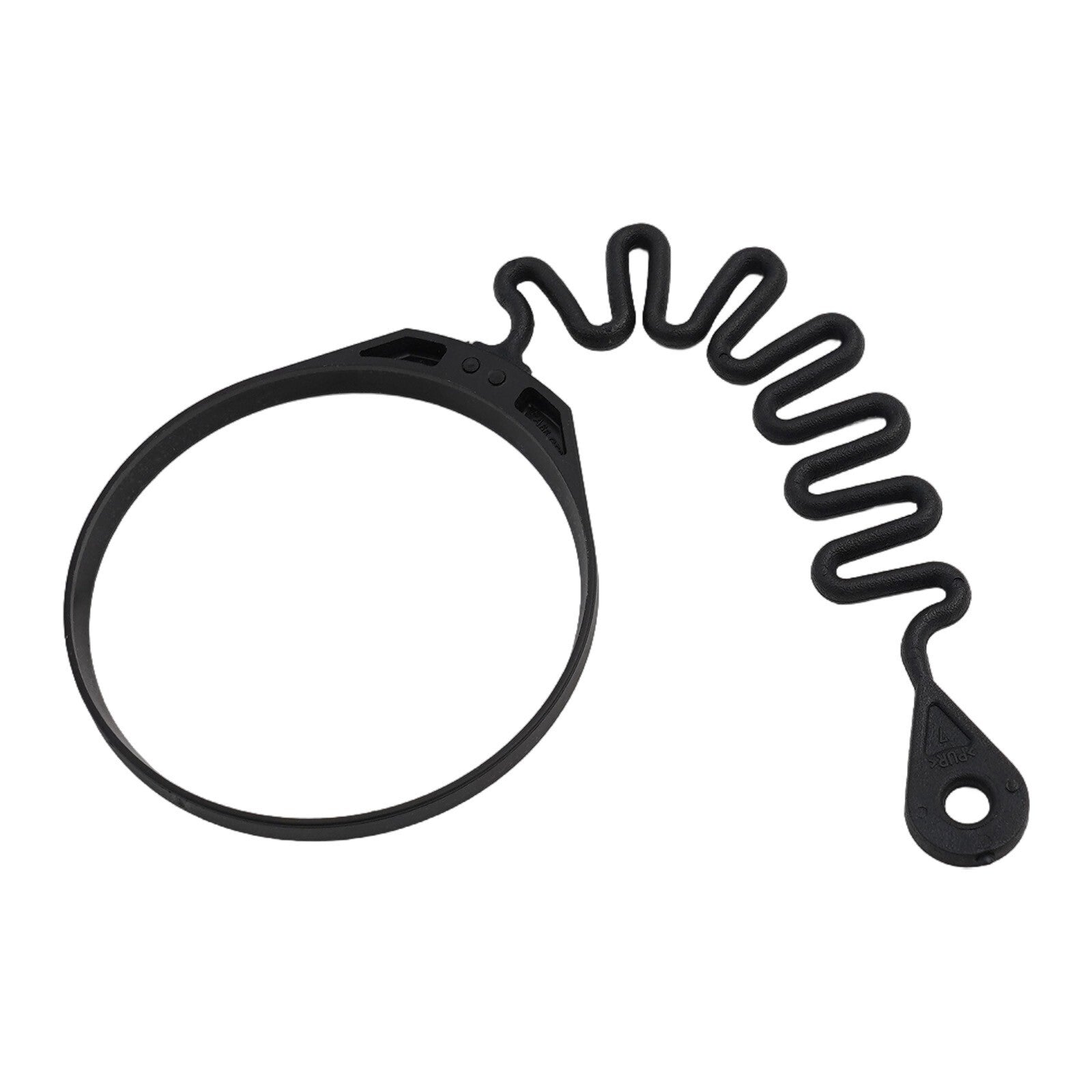 ABS fuel cap retaining strap, black, suitable for intelligent Q0008652V001000000- n