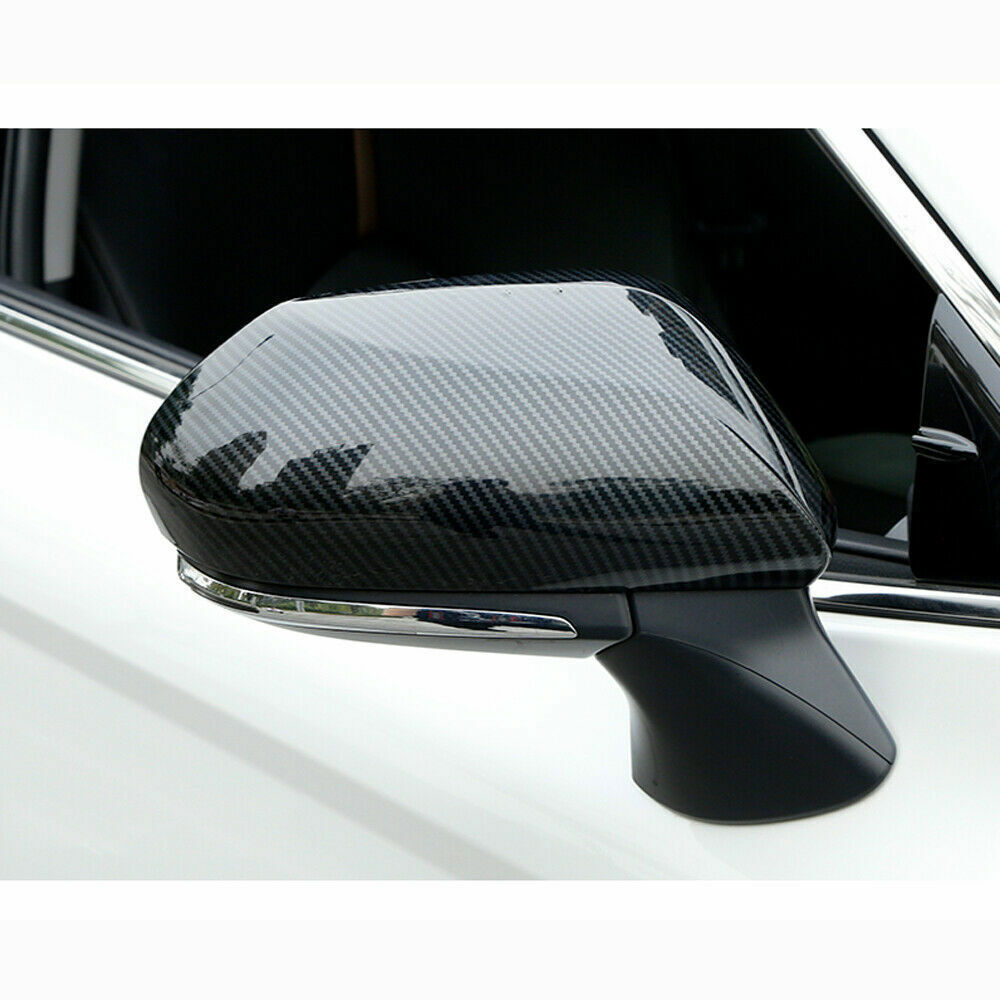 For RAV4 2019-24 Carbon Fiber Inner Door Handle Armrest Stripe Cover Trim v