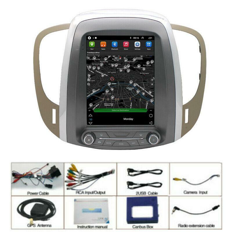 GPS Android 10.1 FM 9.7-inch Radio MP5 Player DVR for 09-14 for Buick Hockey Polo with Canbus n