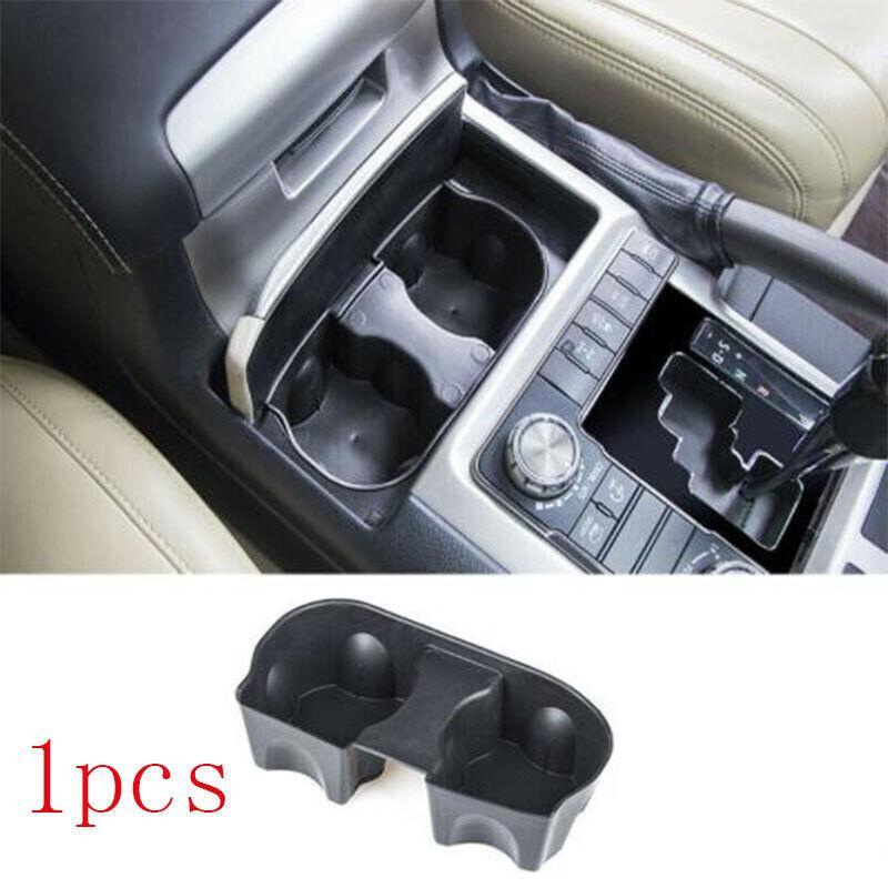 for Toyota Car for Land Cruiser 08-21 Black Console Water Cup Storage Box Frame Trim