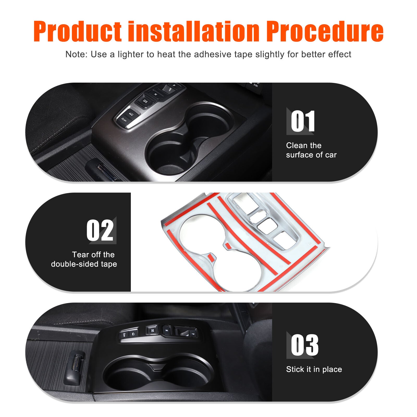 Center Storage Armrest Box Liner Cushion Cover for 2021 - 2023 for Subaru Outback- v