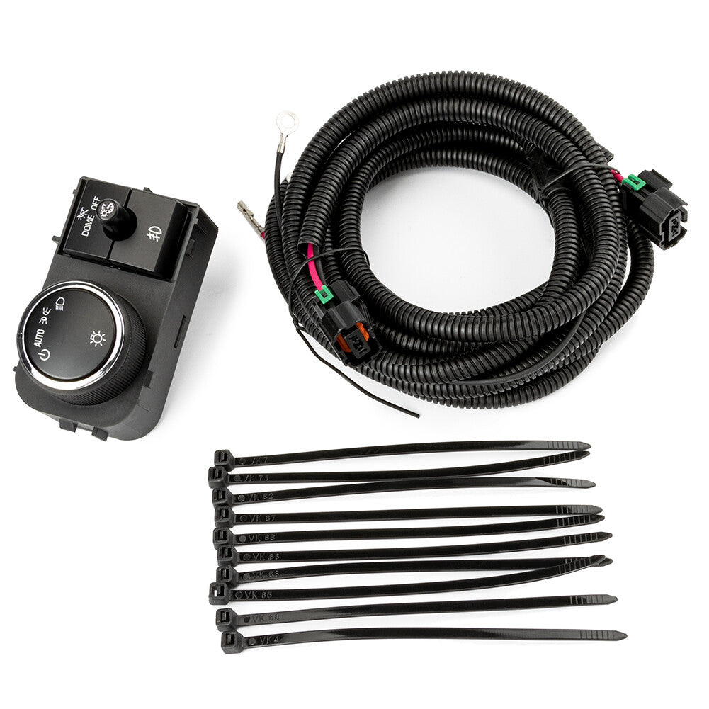 Suitable for 07-14 for Chevrolet Silverado and 07-13 Gimli for Sierra fog light wiring harness and switch.