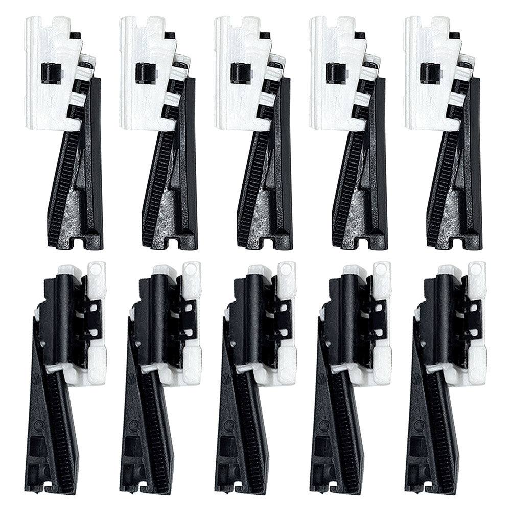 10Pcs For W210 E320 E430 E55 AMG 1998-2002 Roof Ceiling Moulding Guide Trim Clip