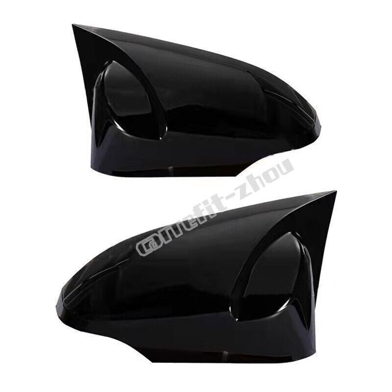 for Corolla 2019-2022 Carbon Fiber Style Side Rearview Mirror Cover Trim v