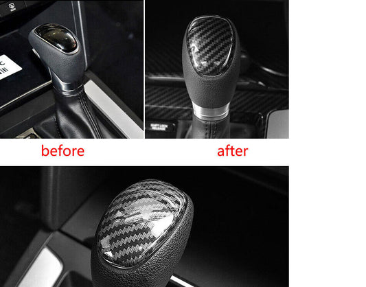 For Altima 2019-2022 Stainless Black Titanium Gear Shift Panel Cover Trim v