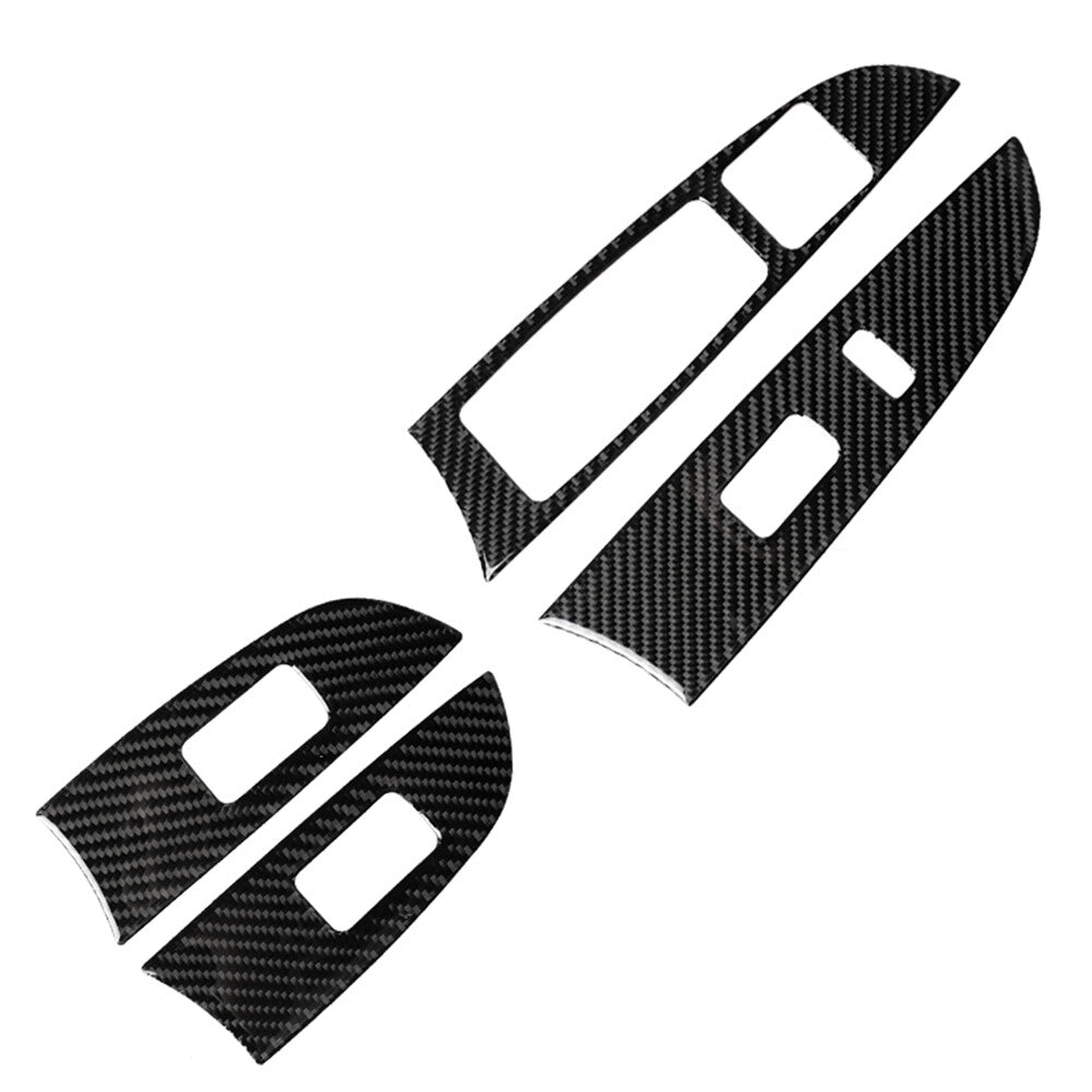 Carbon Fiber Window Lift Panel Switch Cover Trim for Lexus IS250 IS350 2006-2013