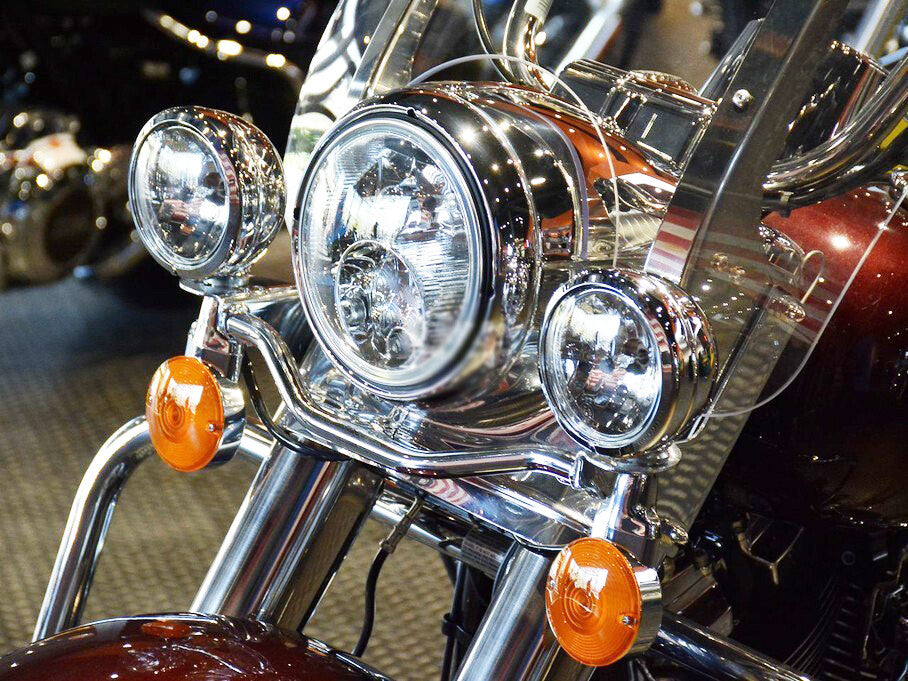Amber Yellow Turn Signal Light Lens Cover for Harley Touring Electra Glide 86-23