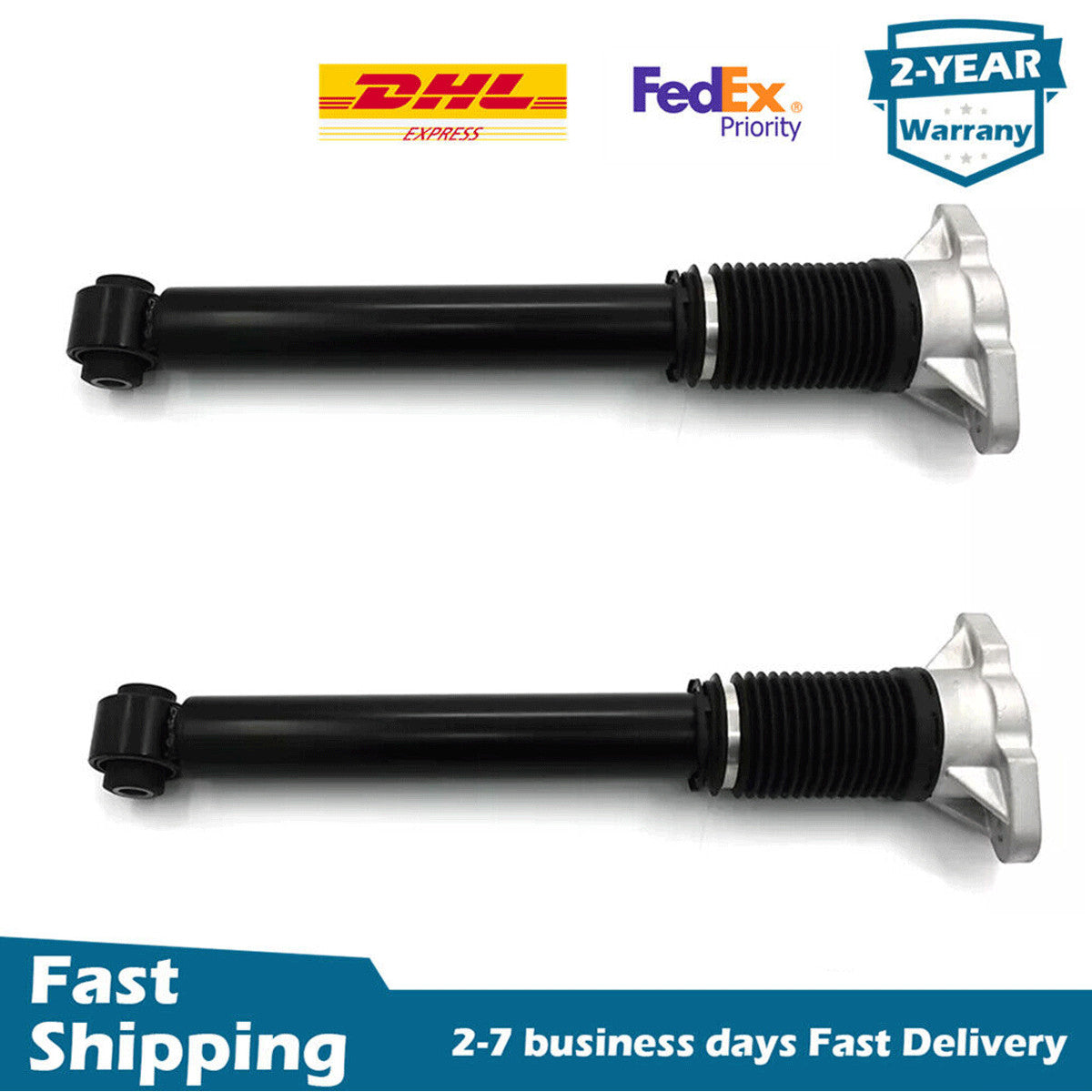 2PCS Rear Left Right Shock Absorber Struts Fit for Mercedes-Benz W167 GLE450 2019