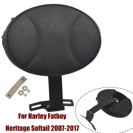 Insert-in driver/rider backrest kit for Harley Fatboy Heritage Softail 2007 - 2017 - n