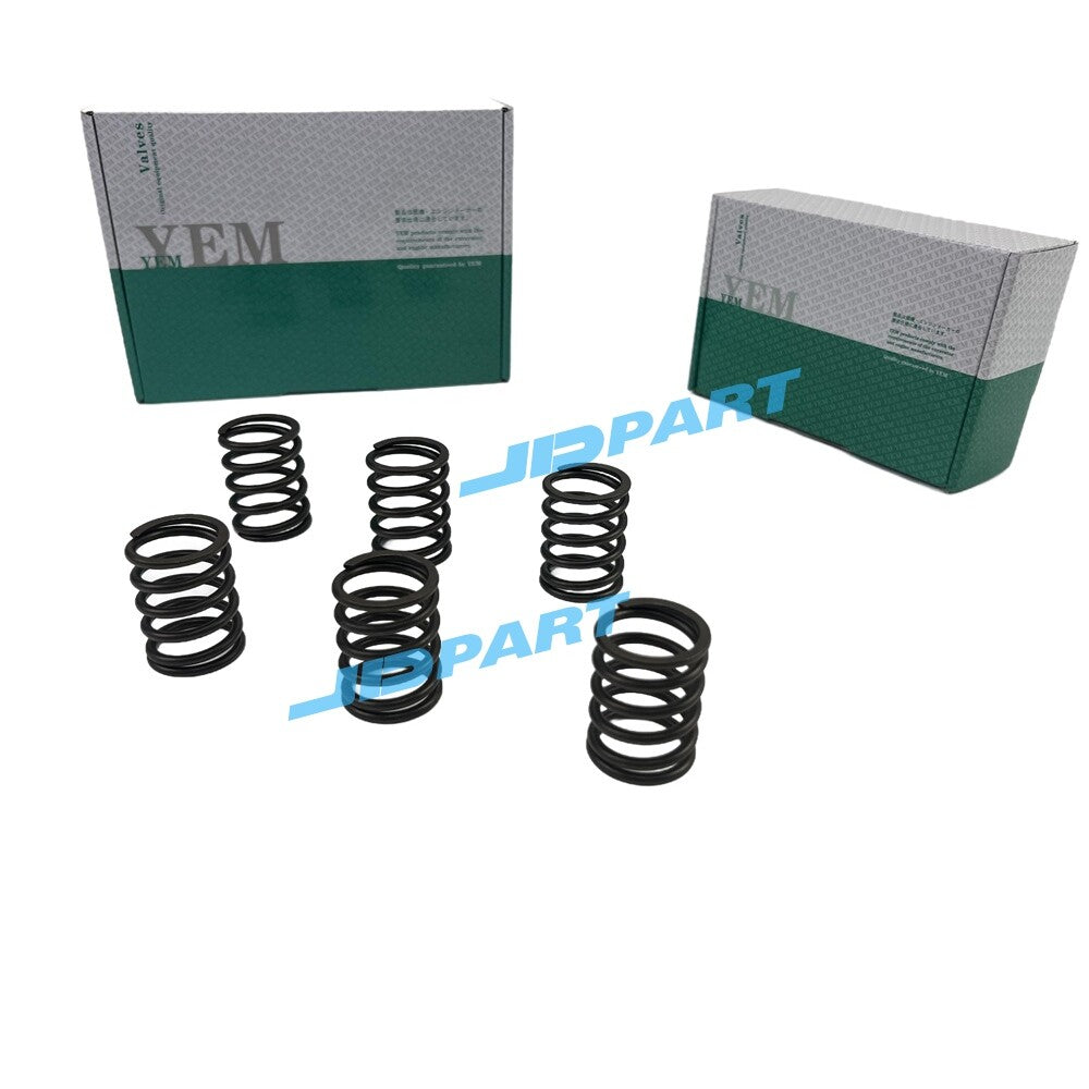 Advantage supply of 6-piece 3TNV76 valve springs compatible with engine parts.