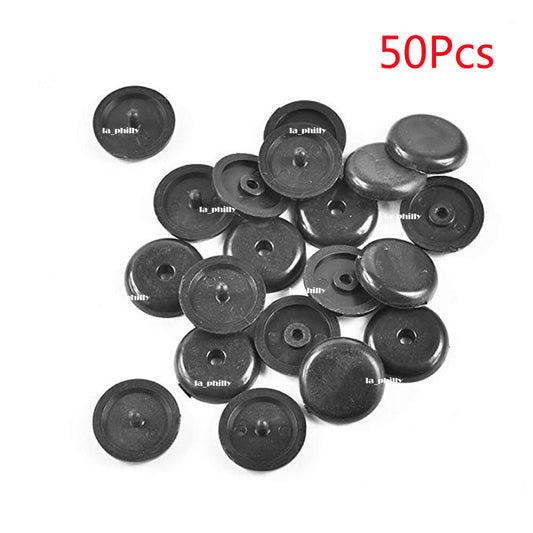 50 Pcs Universal Clip for Seat Belt Stopper Buckle Button Fastener Safety Car Parts Q