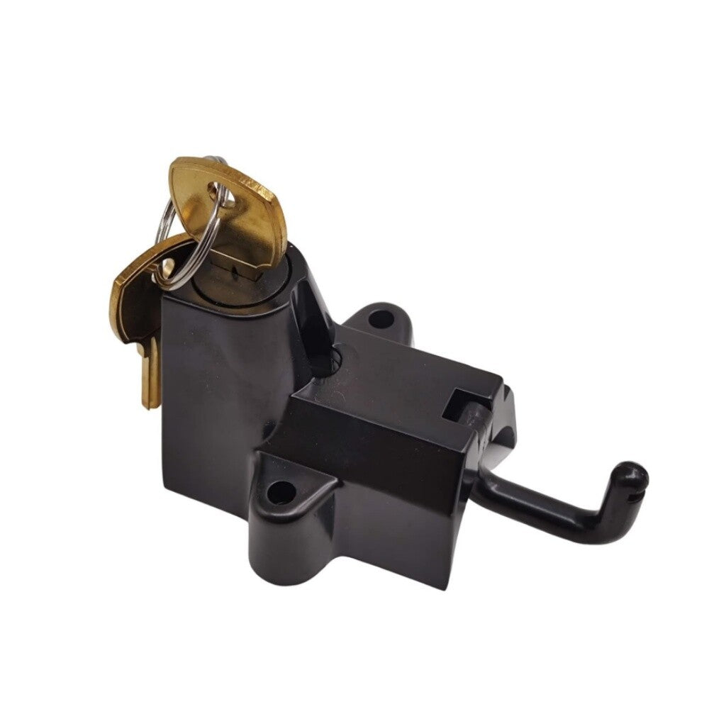 Motorcycle 7/8 Helmet Lock Anti-theft w/Keys for Harley Touring for Honda Universal