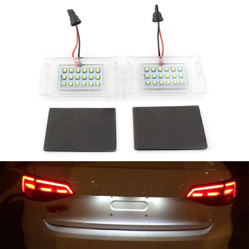 2Pcs 18LED License Plate Light Error for Volvo 855 93-97 V70 V70 XC 1997-00