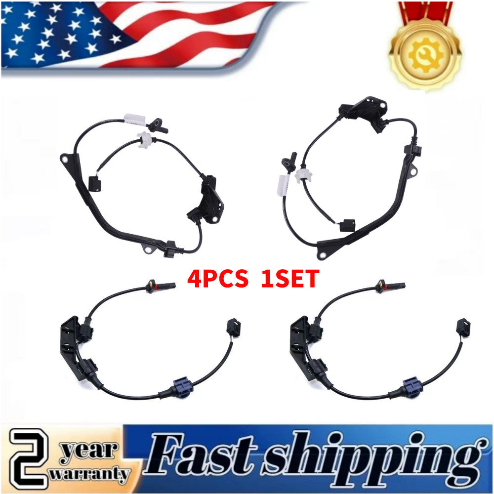 One set of ABS wheel speed sensors is suitable for Odyssey 09-14 FL RR RL 57455-SLE