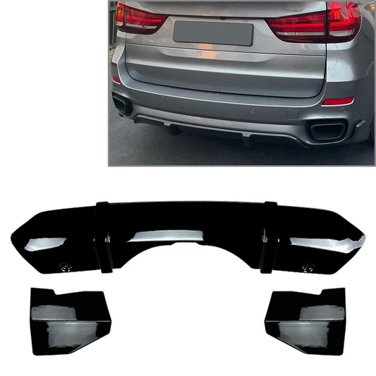 Rear Bumper Diffuser Lip Spoiler for BMW F15 X5 M Sport 2014-2018