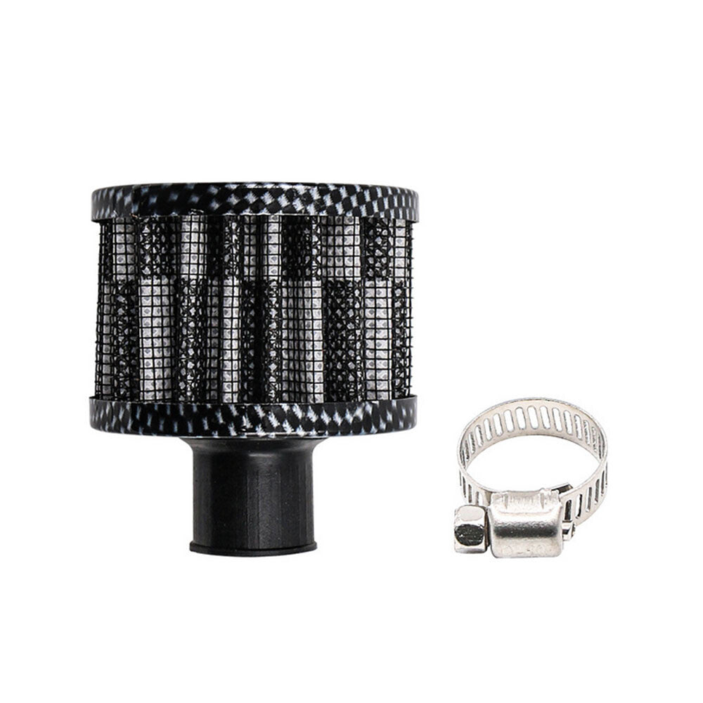 All Blackwhite 1/2 12mm Crankcase Vent Value Cover for Mini Air Breather Filter Q