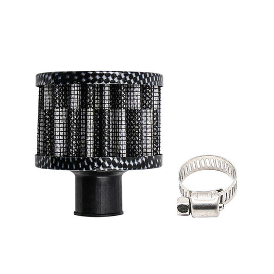 All Blackwhite 1/2 12mm Crankcase Vent Value Cover for Mini Air Breather Filter Q