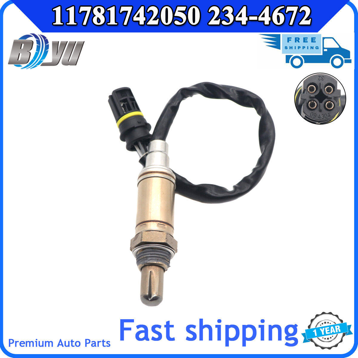 11781742050 Lambda O2 Oxygen Sensor for BMW 320 323 325 328 330 525 528 530 540